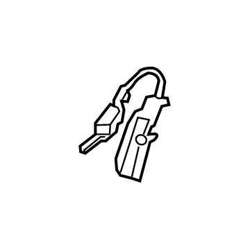 Nissan 87406-6CB0A Cover-Reclining Device, Front Seat Inner