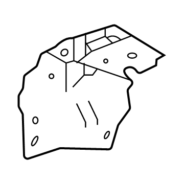 Acura 18902-61B-A00 CVR, R. TURBOCHARGER