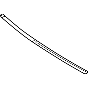 BMW 51-49-8-204-238 Exterior Lower Trunk Lid Trim Panel