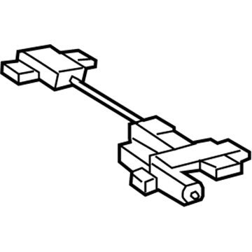 BMW 52-10-7-068-045 Actuator Thigh Support