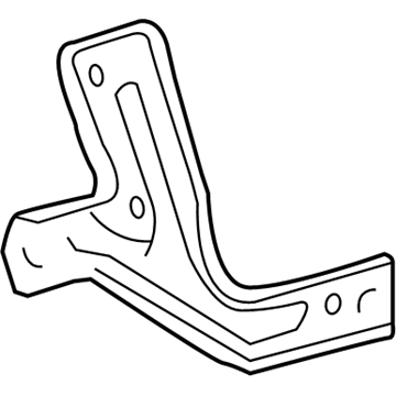 Toyota 86211-08030 AM/FM CD Bracket
