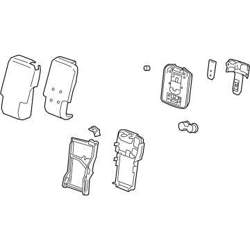 GM 84756944 Armrest Assembly