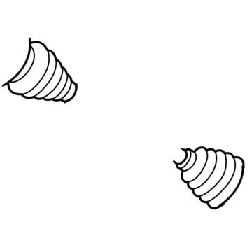 GM 92148955 Boot Kit, Rear Wheel Drive Shaft Cv Joint