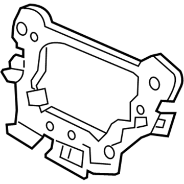Honda 78502-S5D-A61 Plate, Horn