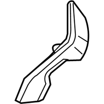 Honda 78503-S9V-A01ZA Finisher, R. *NH455L* (HJ SILVER)