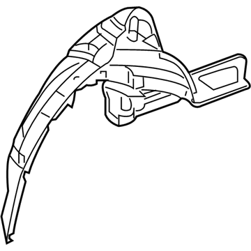 Mopar 68087134AC W/HOUSE-Rear WHEELHOUSE