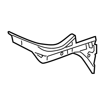 Mopar 5112884AG TROUGH-Deck Opening