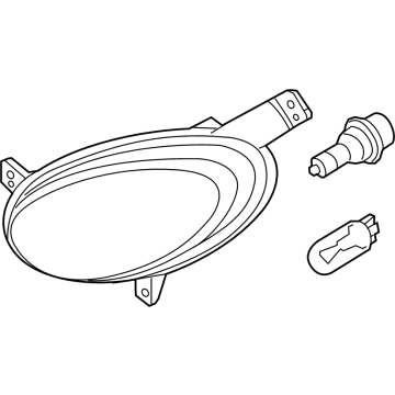 Mopar 68285081AA Headlamp