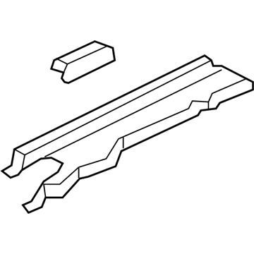Lexus 53795-33010 Cover, Engine Room, Side
