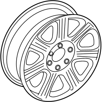 Ford 5L7Z-1007-AA Spare Wheel
