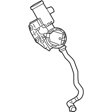 BMW 16-13-7-373-623 Vent Pipe With Dust Filter