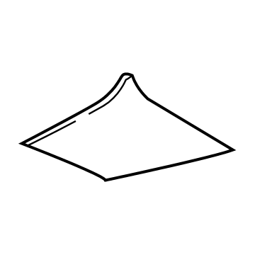 Nissan 78126-5RB0A Cover-Slide Rail, Rear Fender RH