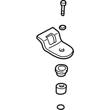 Hyundai 89850-2D000 Holder Assembly-Child Rest Hook
