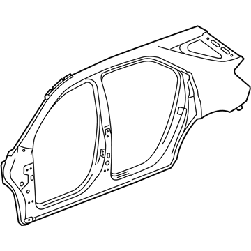 GM 23218869 Uniside Panel