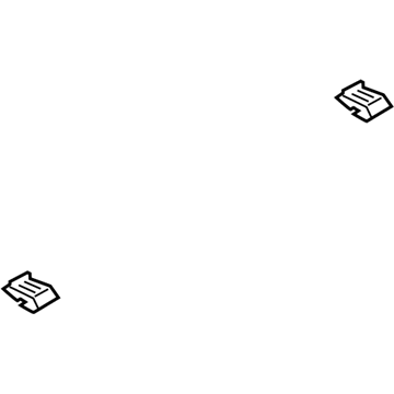 Ford 7S6Z-5810968-A Reinforce Beam Upper Retainer