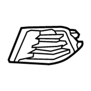 Acura 71103-TX6-A51 Cover, Right Front Foglight