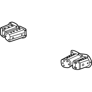 Acura 71185-TV9-A00ZZ Extension, Left Front Bumper Beam