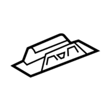 Toyota 75561-52040 Drip Molding Retainer Clip