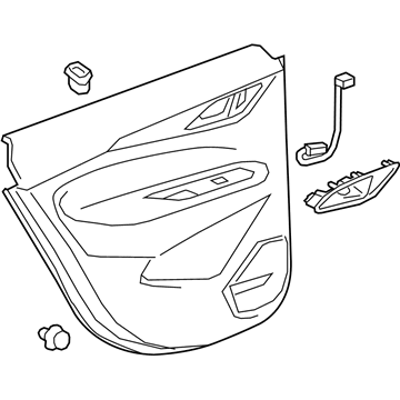 GM 39138326 Door Trim Panel