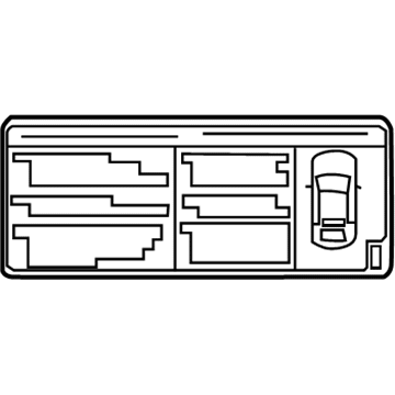 Lexus G9275-30020 Label, Battery Caution