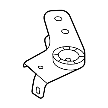 Kia 282272T000 BRKT-Reservoir Tank