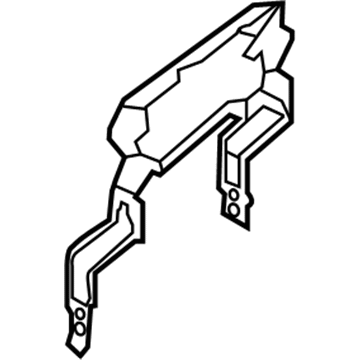 Nissan 96990-3KA0A Bracket-Console, Front