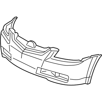 Acura 04711-SEP-A90ZZ Face, Front Bumper (Dot)