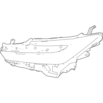 Toyota 81070-47A60 UNIT ASSY, HEADLAMP