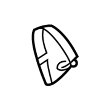 Infiniti 87331-1BA0A Finisher-Cushion, Front Seat Inner RH