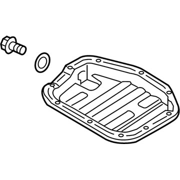 Nissan 11110-3TS1B Pan Assy-Oil