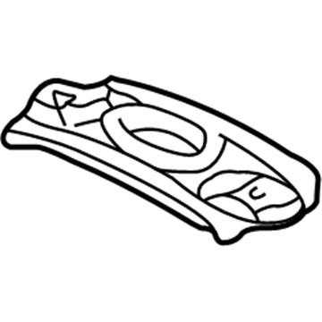 Acura 31512-SR3-000 Plate, Battery Setting