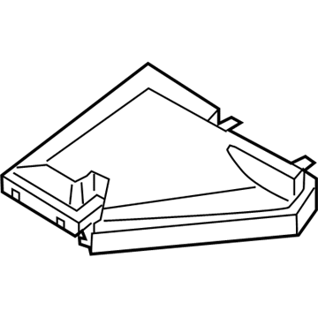 BMW 64-31-9-245-587 Housing, Microfilter, Upper Part