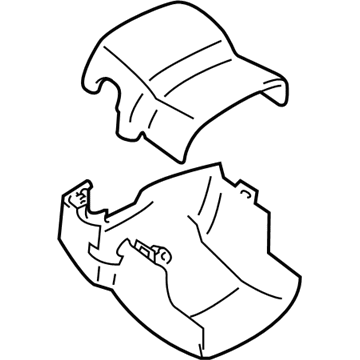 Lexus 45286-50912-G0 Cover Sub-ASSYSSY,Steering