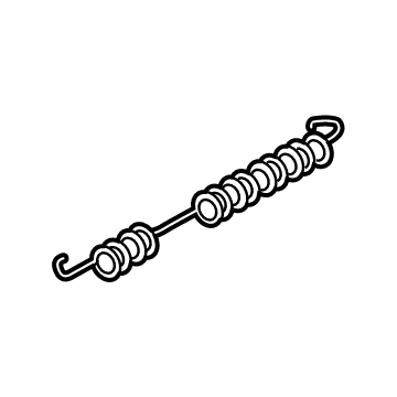 Kia 583110U000 Spring-Shoe Return, U