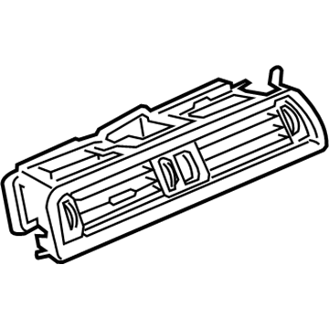 BMW 64-22-9-197-486 Fresh Air Grille Center