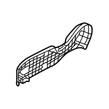 Hyundai 88020-N9010-NNB SHIELD COVER ASSY-FR SEAT OTR