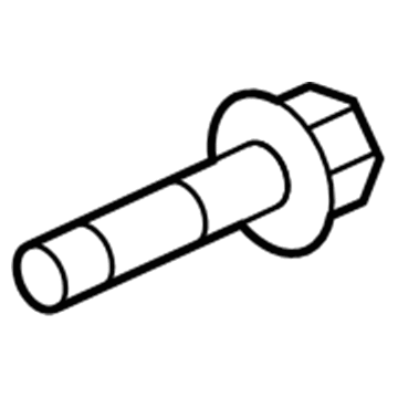 Mopar 6509576AA Bolt-HEXAGON FLANGE Head