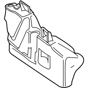 BMW 61-66-7-001-942 Washer Fluid Reservoir