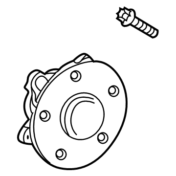Lexus 43550-50070 Wheel Bearing And Hub Assembly