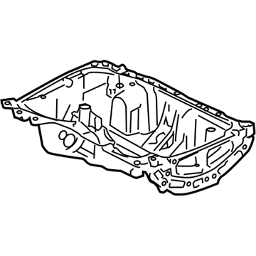 Ford 3M4Z-6675-AA Oil Pan