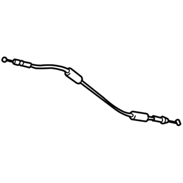 Lexus 69730-0E020 Cable Assy, Rear Door Lock Remote Control