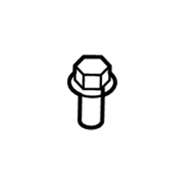 Mopar 6509491AA Bolt-HEXAGON Head