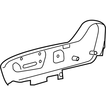Lexus 71811-60320-A1 Shield, Front Seat Cushion