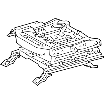 Lexus 71610-60580 Spring Assembly, Front Seat