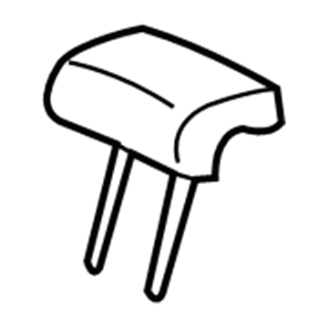 Honda 82940-TM8-A02ZB Headrest *NH751L*