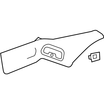 GM 20991669 Lower Trim