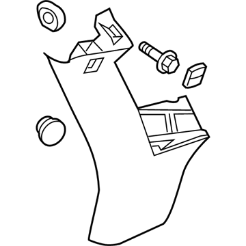GM 22910111 Front Trim