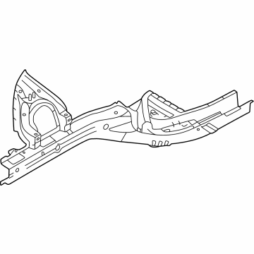 Hyundai 64601-K5000 MEMBER ASSY-FRONT SIDE, LH