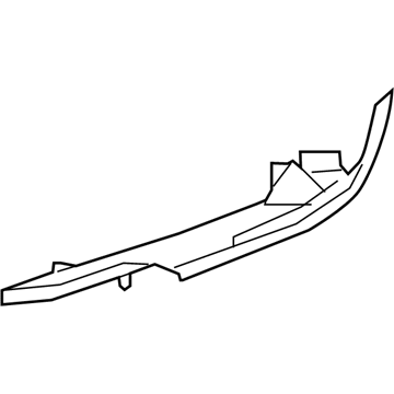 Lexus 53807-0E080 Reinforcement Sub-As