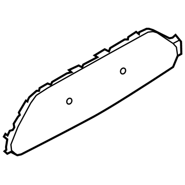 BMW 51-12-7-426-431 Cover, Bumper, Rear